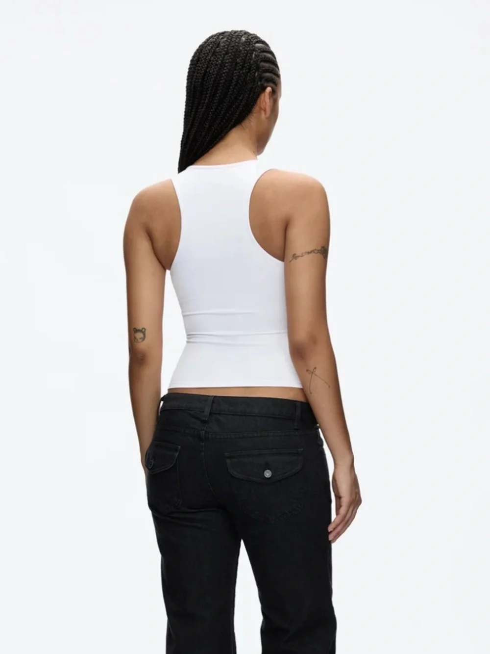 Tankair White Tank Top - Picture 3 of 4